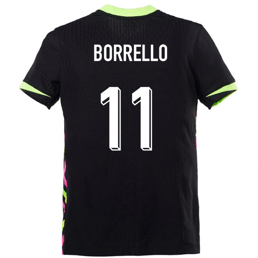 Danxen Män Australien Brandon Borrello #11 Mörkblå Bortatröja Matchtröjor 24-26 Tröjor T-Tröja