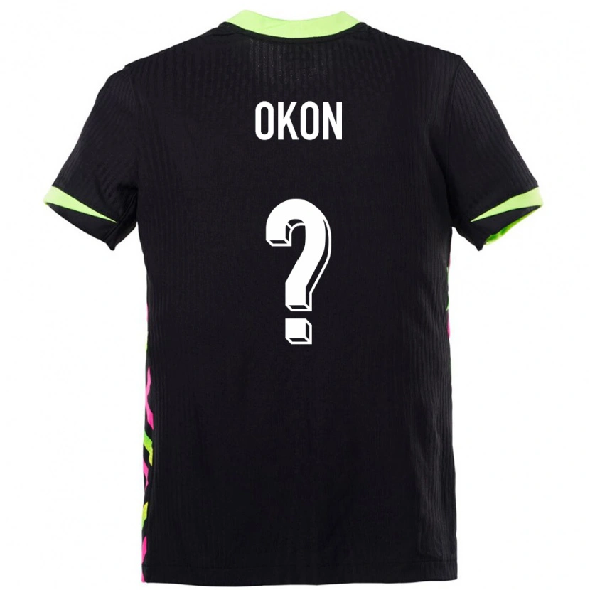 Danxen Män Australien Paul Okon #0 Mörkblå Bortatröja Matchtröjor 24-26 Tröjor T-Tröja