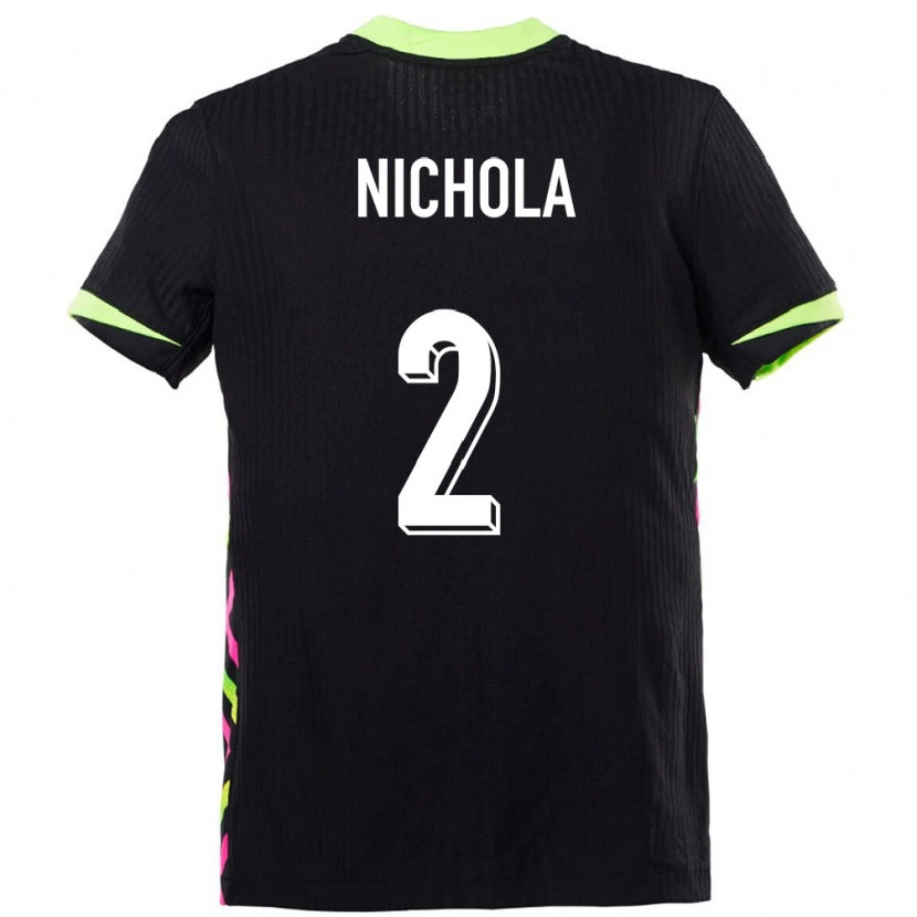 Danxen Män Australien Malual Nichola #2 Mörkblå Bortatröja Matchtröjor 24-26 Tröjor T-Tröja