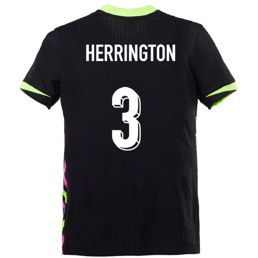 Danxen Män Australien Lucas Herrington #3 Mörkblå Bortatröja Matchtröjor 24-26 Tröjor T-Tröja