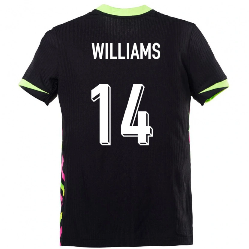Danxen Män Australien Tyler Williams #14 Mörkblå Bortatröja Matchtröjor 24-26 Tröjor T-Tröja