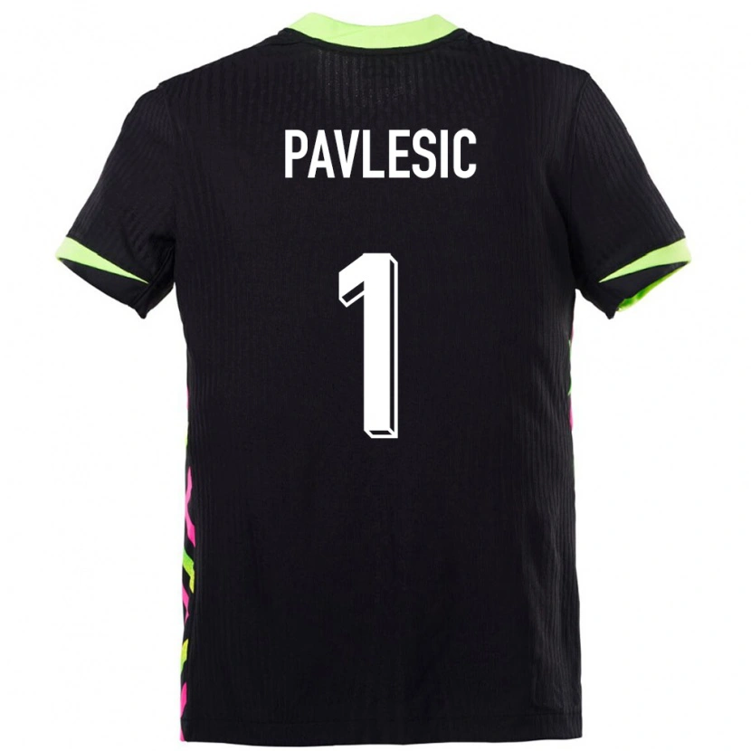 Danxen Män Australien Adam Pavlesic #1 Mörkblå Bortatröja Matchtröjor 24-26 Tröjor T-Tröja