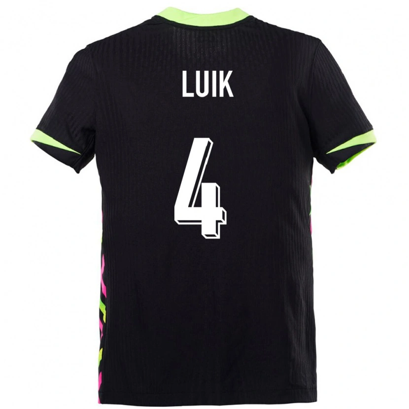 Danxen Män Australien Aivi Luik #4 Mörkblå Bortatröja Matchtröjor 24-26 Tröjor T-Tröja