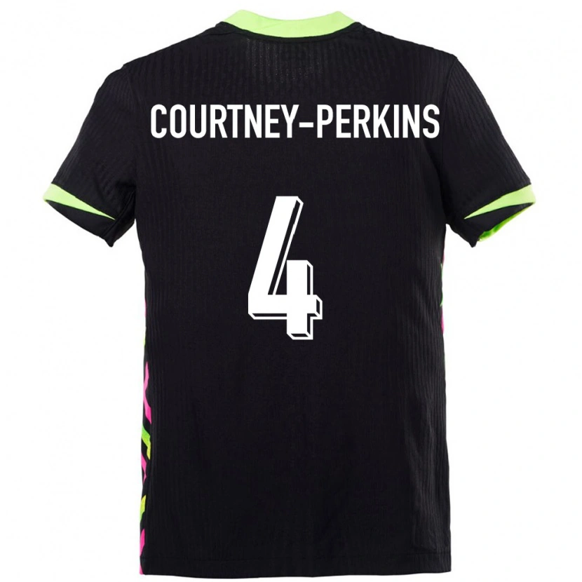 Danxen Män Australien Jordan Courtney Perkins #4 Mörkblå Bortatröja Matchtröjor 24-26 Tröjor T-Tröja