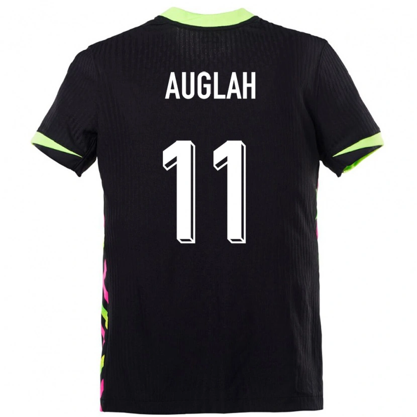 Danxen Män Australien Ali Auglah #11 Mörkblå Bortatröja Matchtröjor 24-26 Tröjor T-Tröja