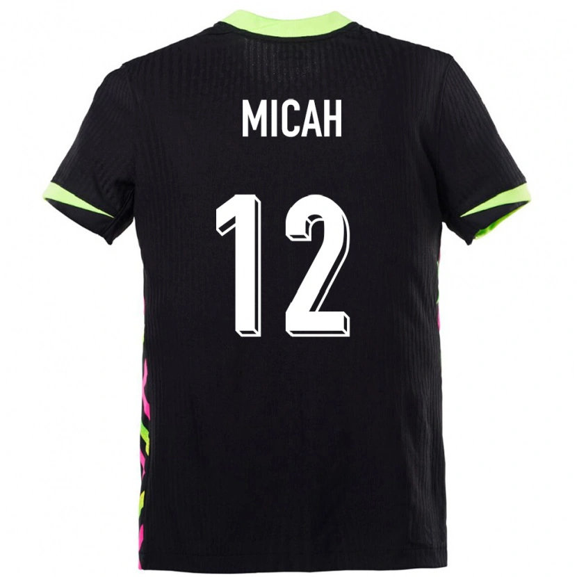Danxen Män Australien Teagan Micah #12 Mörkblå Bortatröja Matchtröjor 24-26 Tröjor T-Tröja