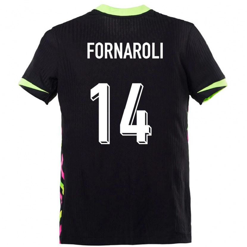 Danxen Män Australien Bruno Fornaroli #14 Mörkblå Bortatröja Matchtröjor 24-26 Tröjor T-Tröja