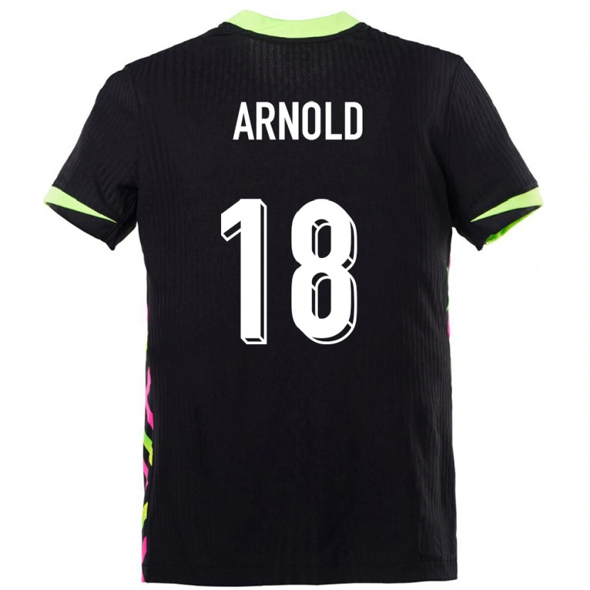 Danxen Män Australien Mackenzie Arnold #18 Mörkblå Bortatröja Matchtröjor 24-26 Tröjor T-Tröja