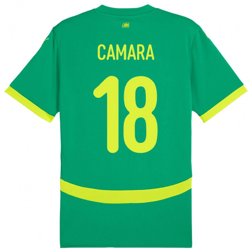 Danxen Män Senegal Meta Camara #18 Grön Bortatröja Matchtröjor 24-26 Tröjor T-Tröja