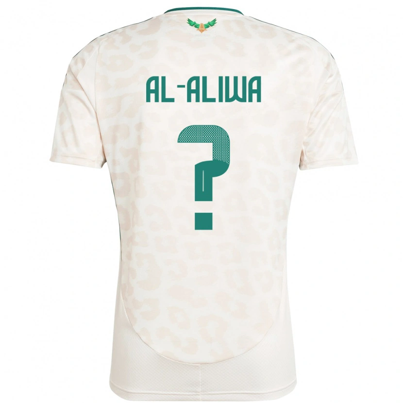 Danxen Män Saudi-Arabien Abdulaziz Al-Aliwa #0 Vit Bortatröja Matchtröjor 24-26 Tröjor T-Tröja