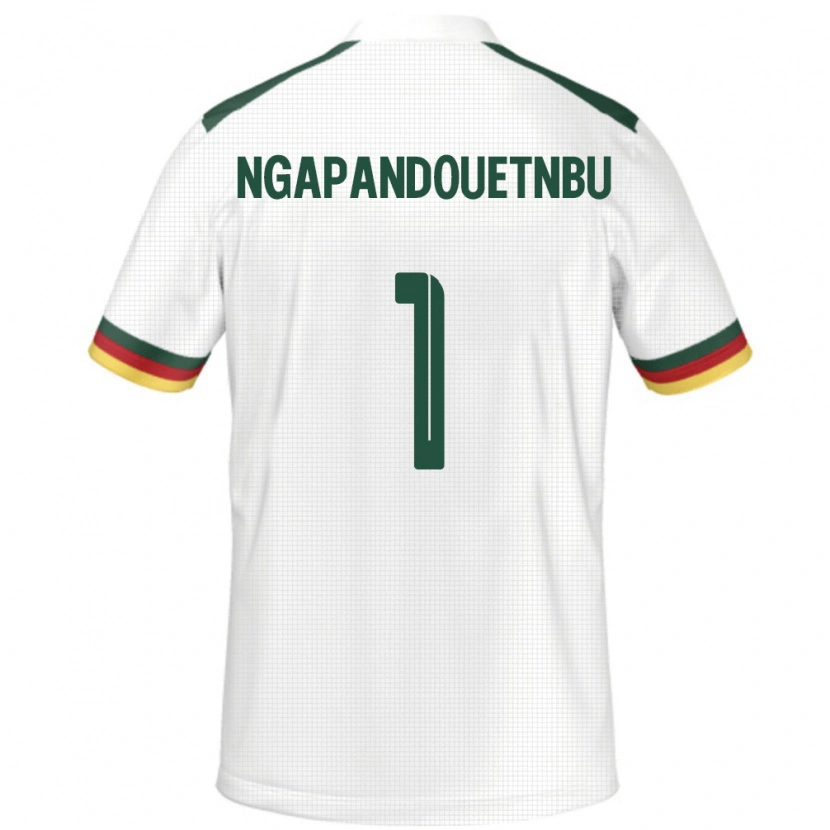 Danxen Män Kamerun Simon Ngapandouetnbu #1 Vit Bortatröja Matchtröjor 24-26 Tröjor T-Tröja