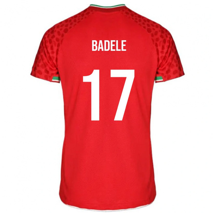 Danxen Män Iran Mehrab Badele #17 Röd Bortatröja Matchtröjor 24-26 Tröjor T-Tröja