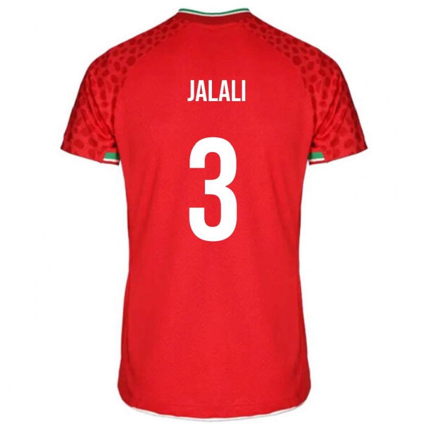 Danxen Män Iran Ahmadreza Jalali #3 Röd Bortatröja Matchtröjor 24-26 Tröjor T-Tröja