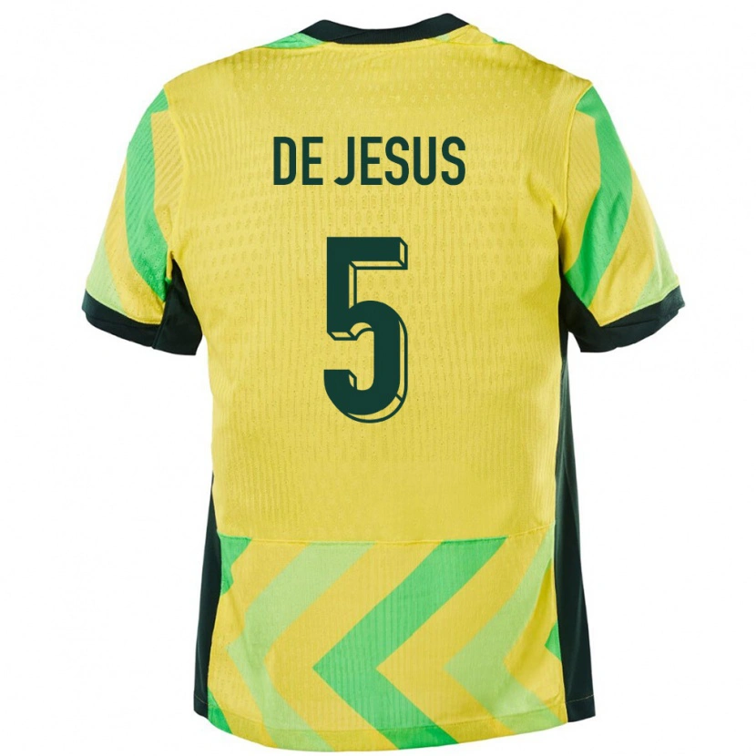 Danxen Kvinnor Australien Zac De Jesus #5 Gyllene Hemmatröja Matchtröjor 24-26 Tröjor T-Tröja
