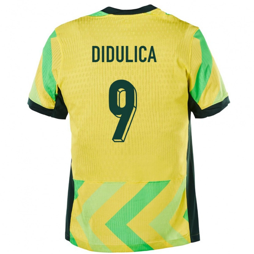 Danxen Kvinnor Australien Anthony Didulica #9 Gyllene Hemmatröja Matchtröjor 24-26 Tröjor T-Tröja