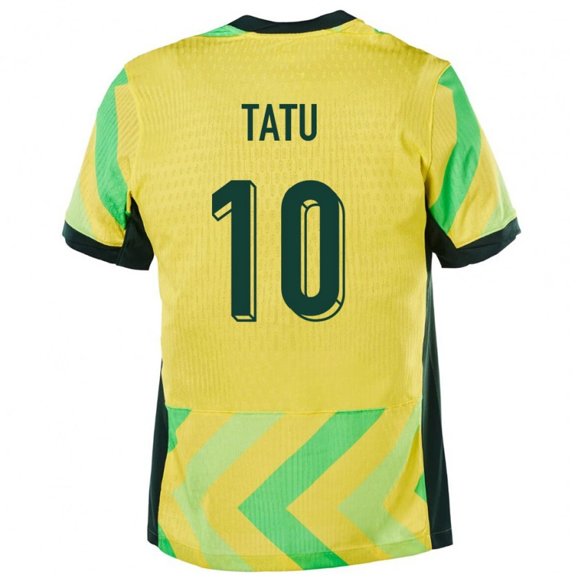 Danxen Kvinnor Australien Amlani Tatu #10 Gyllene Hemmatröja Matchtröjor 24-26 Tröjor T-Tröja