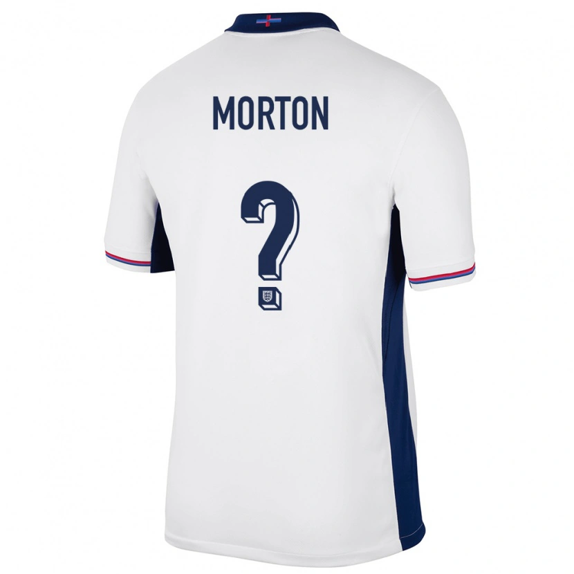 Danxen Kvinnor England Tyler Morton #0 Vit Hemmatröja Matchtröjor 24-26 Tröjor T-Tröja