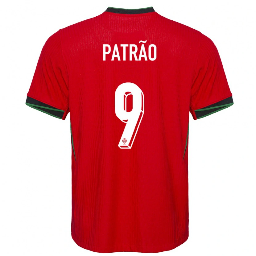 Danxen Kvinnor Portugal Afonso Patrão #9 Röd Hemmatröja Matchtröjor 24-26 Tröjor T-Tröja