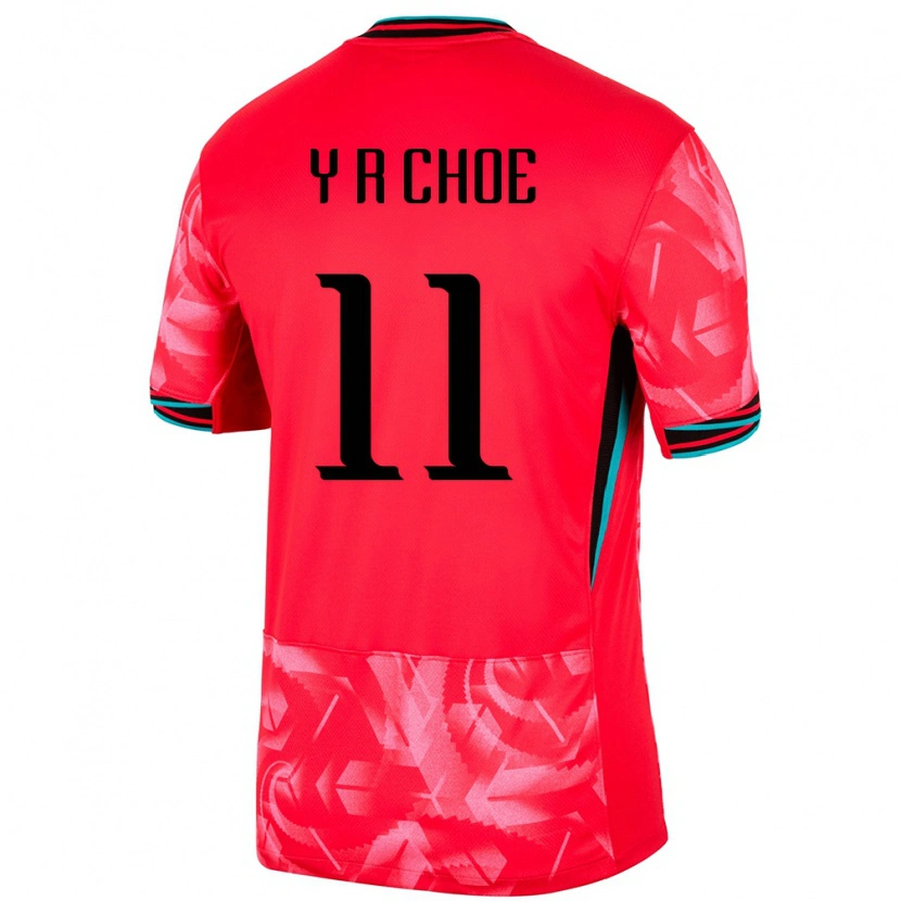 Danxen Kvinnor Sydkorea Choe Yu Ri #11 Röd Hemmatröja Matchtröjor 24-26 Tröjor T-Tröja