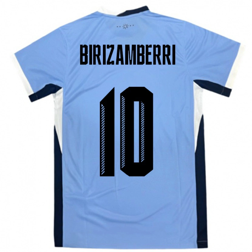 Danxen Kvinnor Uruguay Carolina Birizamberri #10 Vit Svart Hemmatröja Matchtröjor 24-26 Tröjor T-Tröja