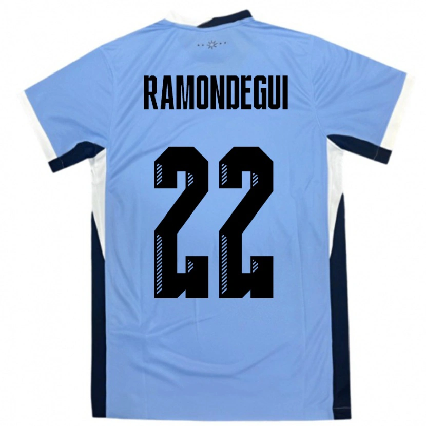 Danxen Kvinnor Uruguay Sofia Ramondegui #22 Vit Svart Hemmatröja Matchtröjor 24-26 Tröjor T-Tröja