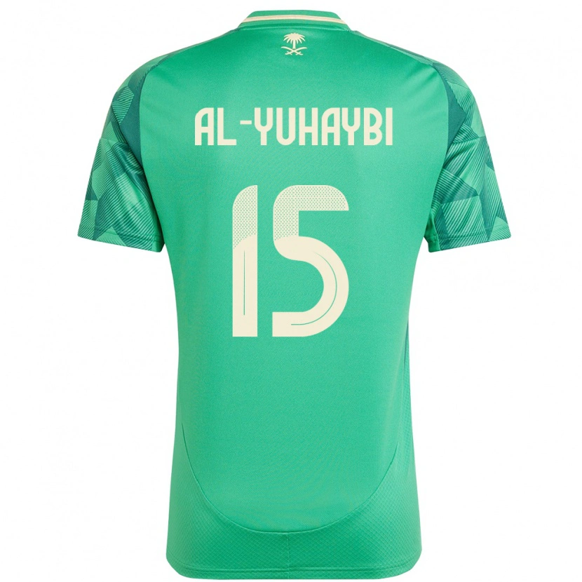Danxen Kvinnor Saudi-Arabien Amar Al-Yuhaybi #15 Grön Hemmatröja Matchtröjor 24-26 Tröjor T-Tröja