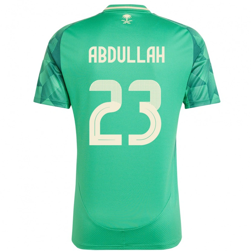 Danxen Kvinnor Saudi-Arabien Nawaf Abdullah #23 Grön Hemmatröja Matchtröjor 24-26 Tröjor T-Tröja