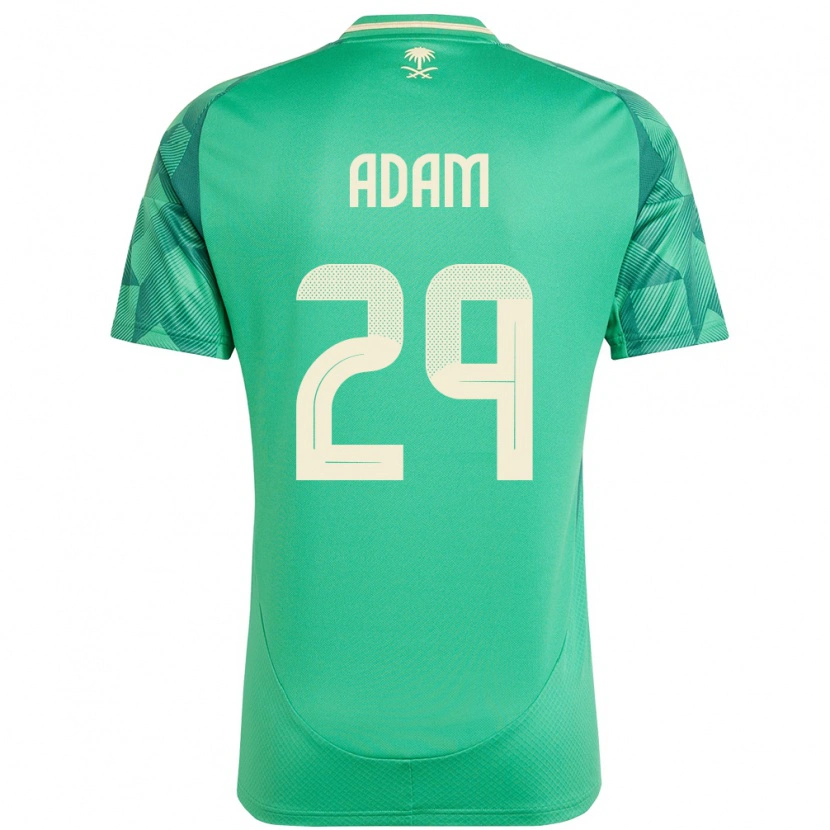 Danxen Kvinnor Saudi-Arabien Hamed Adam #29 Grön Hemmatröja Matchtröjor 24-26 Tröjor T-Tröja
