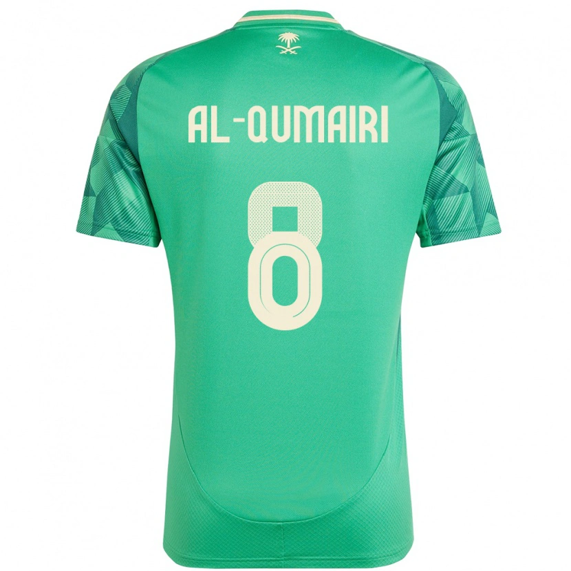 Danxen Kvinnor Saudi-Arabien Nawaf Al Qumairi #8 Grön Hemmatröja Matchtröjor 24-26 Tröjor T-Tröja