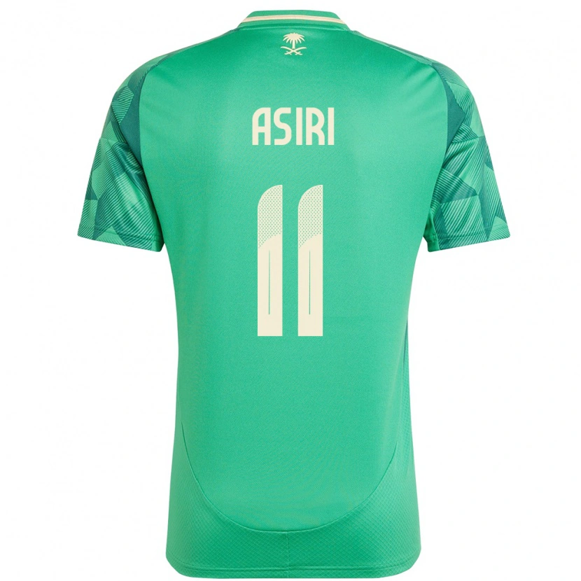 Danxen Kvinnor Saudi-Arabien Haitham Asiri #11 Grön Hemmatröja Matchtröjor 24-26 Tröjor T-Tröja