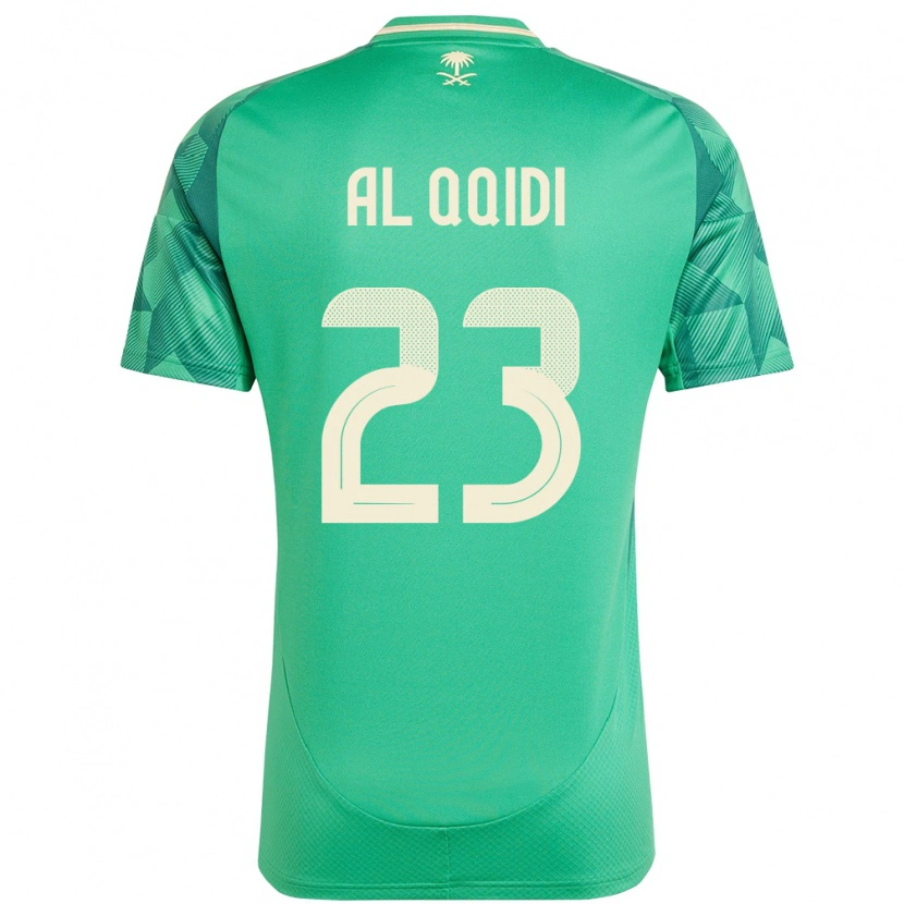 Danxen Kvinnor Saudi-Arabien Nawaf Al Qqidi #23 Grön Hemmatröja Matchtröjor 24-26 Tröjor T-Tröja