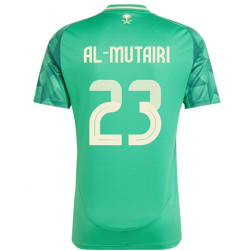 Danxen Kvinnor Saudi-Arabien Turki Al Mutairi #23 Grön Hemmatröja Matchtröjor 24-26 Tröjor T-Tröja
