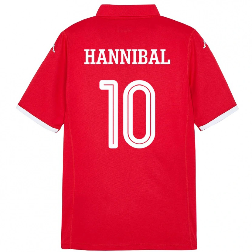 Danxen Kvinnor Tunisien Hannibal #10 Röd Hemmatröja Matchtröjor 24-26 Tröjor T-Tröja