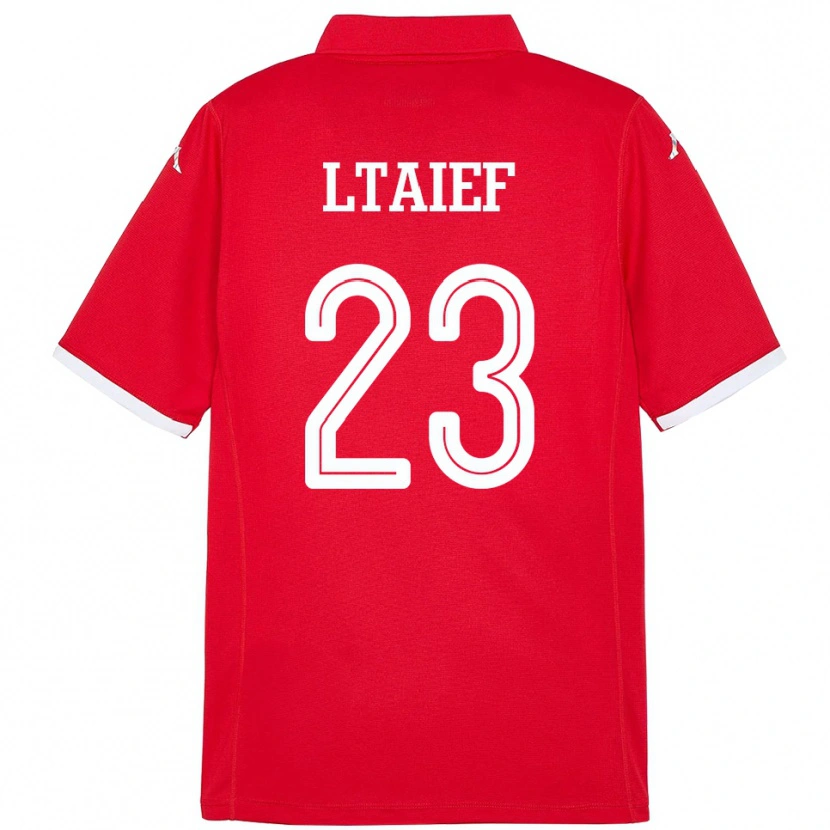 Danxen Kvinnor Tunisien Sayfallah Ltaief #23 Röd Hemmatröja Matchtröjor 24-26 Tröjor T-Tröja