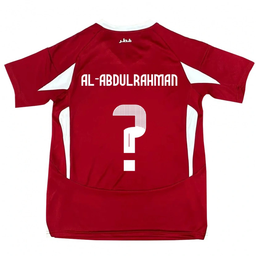 Danxen Kvinnor Qatar Sultan Majed Al-Abdulrahman #0 Röd Hemmatröja Matchtröjor 24-26 Tröjor T-Tröja