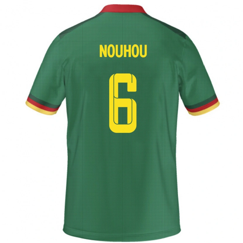 Danxen Kvinnor Kamerun Nouhou #6 Grön Hemmatröja Matchtröjor 24-26 Tröjor T-Tröja