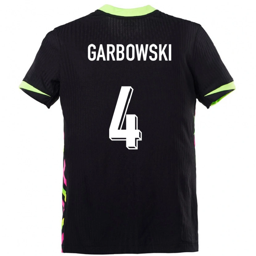 Danxen Kvinnor Australien Alexander Garbowski #4 Mörkblå Bortatröja Matchtröjor 24-26 Tröjor T-Tröja
