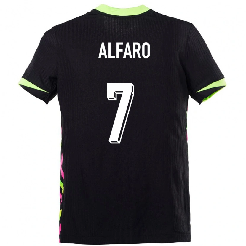 Danxen Kvinnor Australien Nickolas Alfaro #7 Mörkblå Bortatröja Matchtröjor 24-26 Tröjor T-Tröja