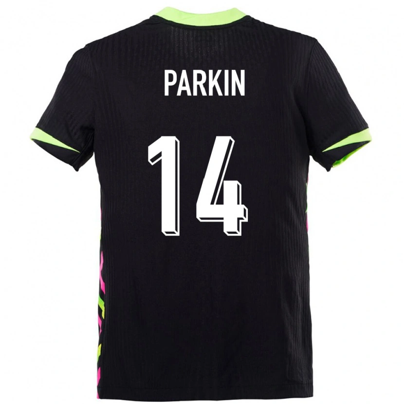 Danxen Kvinnor Australien Charlie Parkin #14 Mörkblå Bortatröja Matchtröjor 24-26 Tröjor T-Tröja