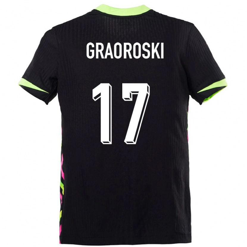 Danxen Kvinnor Australien Jordan Graoroski #17 Mörkblå Bortatröja Matchtröjor 24-26 Tröjor T-Tröja