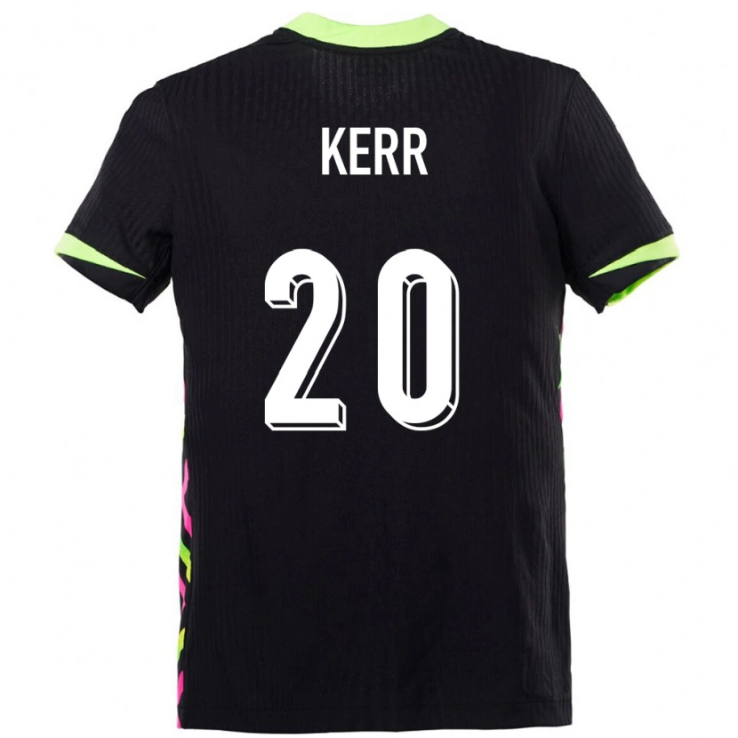 Danxen Kvinnor Australien Sam Kerr #20 Mörkblå Bortatröja Matchtröjor 24-26 Tröjor T-Tröja