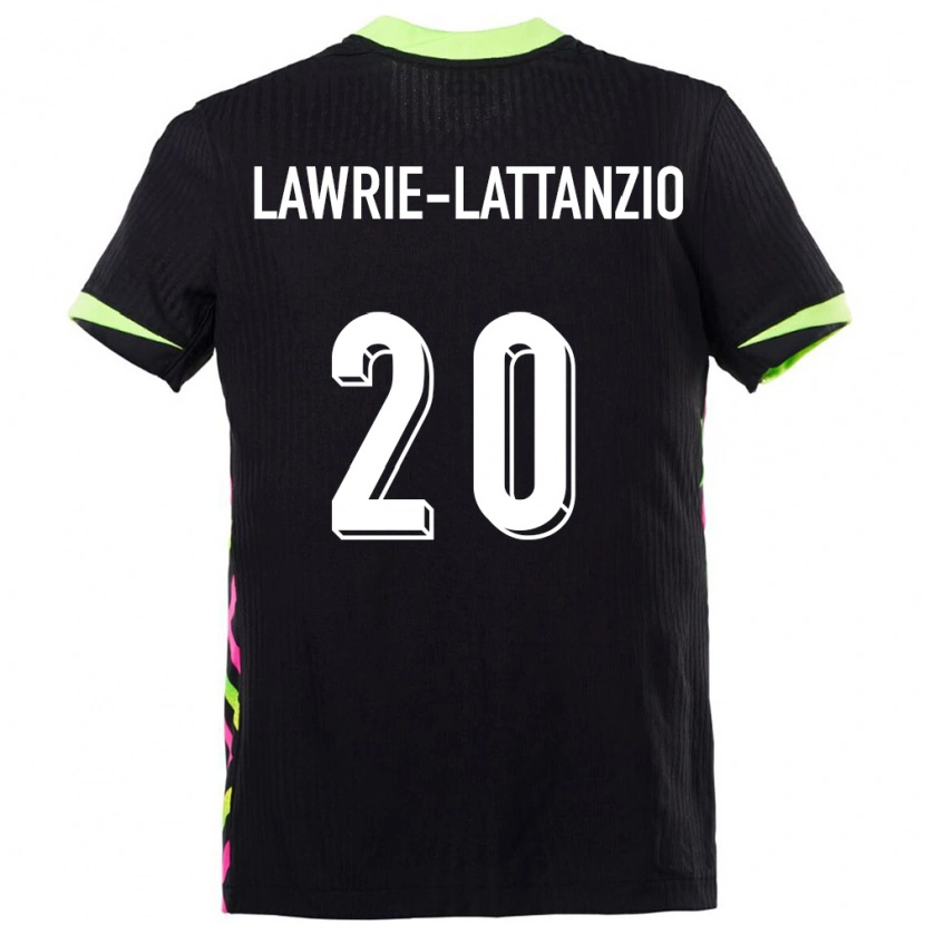 Danxen Kvinnor Australien Luis Lawrie Lattanzio #20 Mörkblå Bortatröja Matchtröjor 24-26 Tröjor T-Tröja