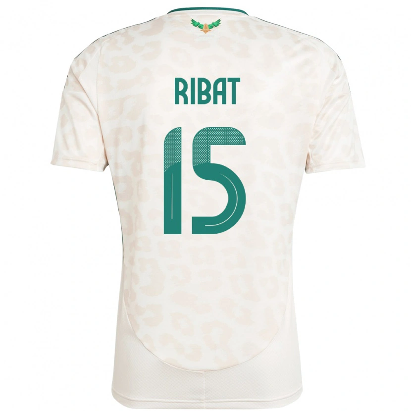 Danxen Kvinnor Saudi-Arabien Abdulaziz Ribat #15 Vit Bortatröja Matchtröjor 24-26 Tröjor T-Tröja