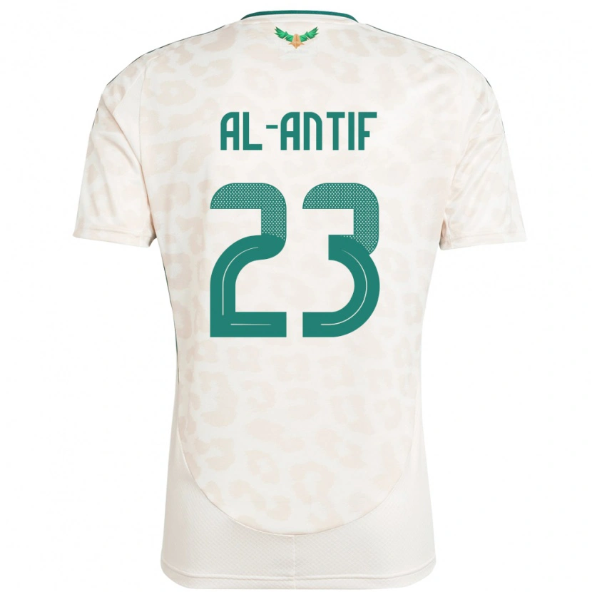 Danxen Kvinnor Saudi-Arabien Habib Al-Antif #23 Vit Bortatröja Matchtröjor 24-26 Tröjor T-Tröja