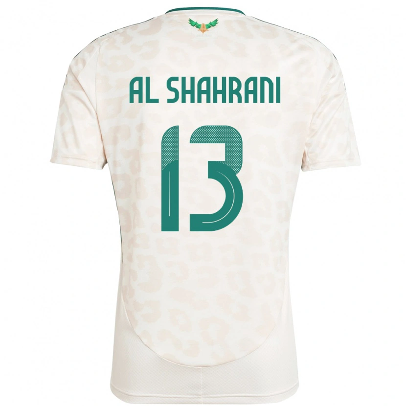 Danxen Kvinnor Saudi-Arabien Yaseer Al Shahrani #13 Vit Bortatröja Matchtröjor 24-26 Tröjor T-Tröja