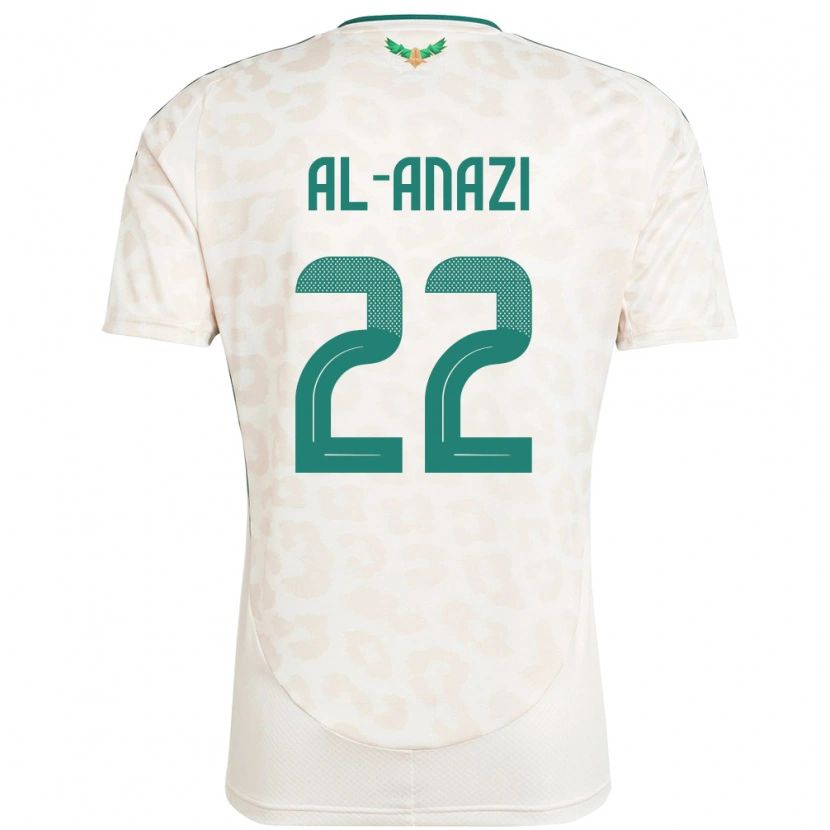 Danxen Kvinnor Saudi-Arabien Lama Al Anazi #22 Vit Bortatröja Matchtröjor 24-26 Tröjor T-Tröja