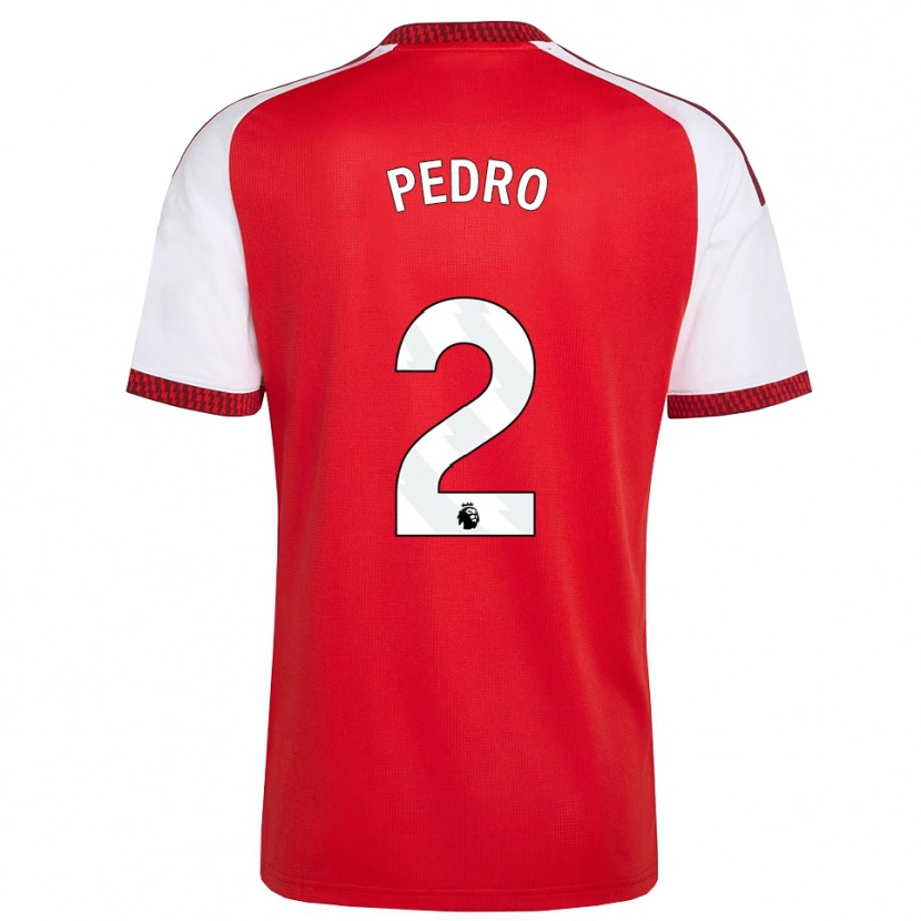 Danxen Kvinnor Angelinou Pedro #2 Röd Vit Svart Hemmatröja Matchtröjor 2026/27 Tröjor T-Tröja