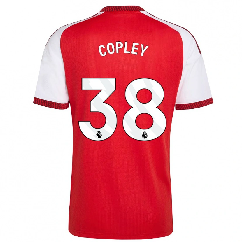 Danxen Kvinnor Louie Copley #38 Röd Vit Svart Hemmatröja Matchtröjor 2026/27 Tröjor T-Tröja