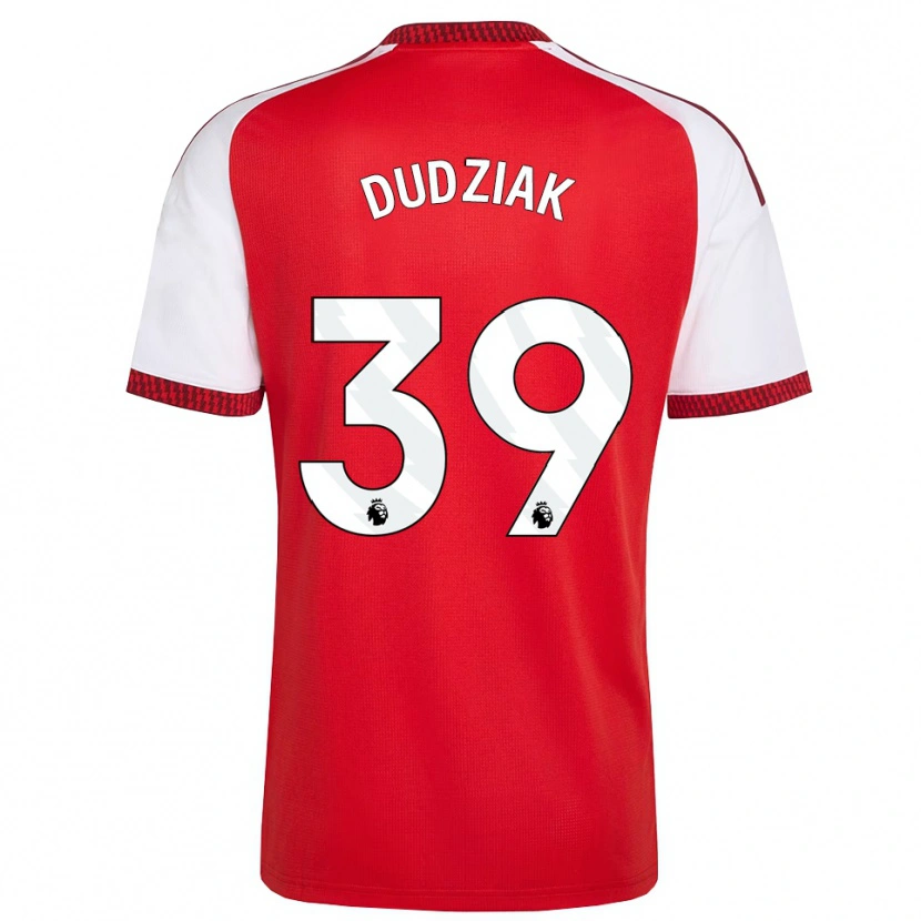 Danxen Kvinnor Harrison Dudziak #39 Röd Vit Svart Hemmatröja Matchtröjor 2026/27 Tröjor T-Tröja