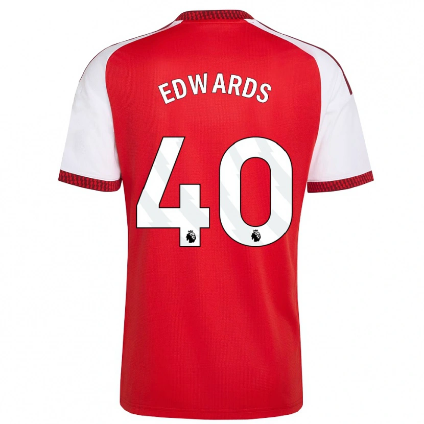 Danxen Kvinnor Khayon Edwards #40 Röd Vit Svart Hemmatröja Matchtröjor 2026/27 Tröjor T-Tröja